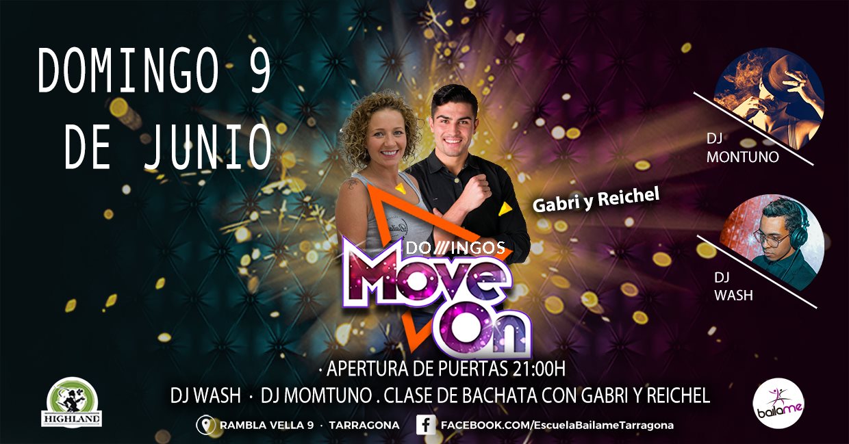 Baila bachata con Gabri & Reichel- Domingos SBK en Highland