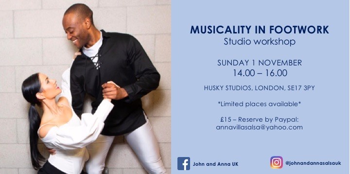 Musicality in Footwork with John & Anna