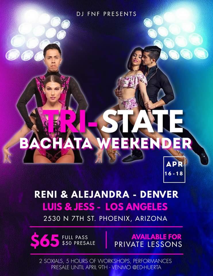 The Tri-State Bachata Weekender!