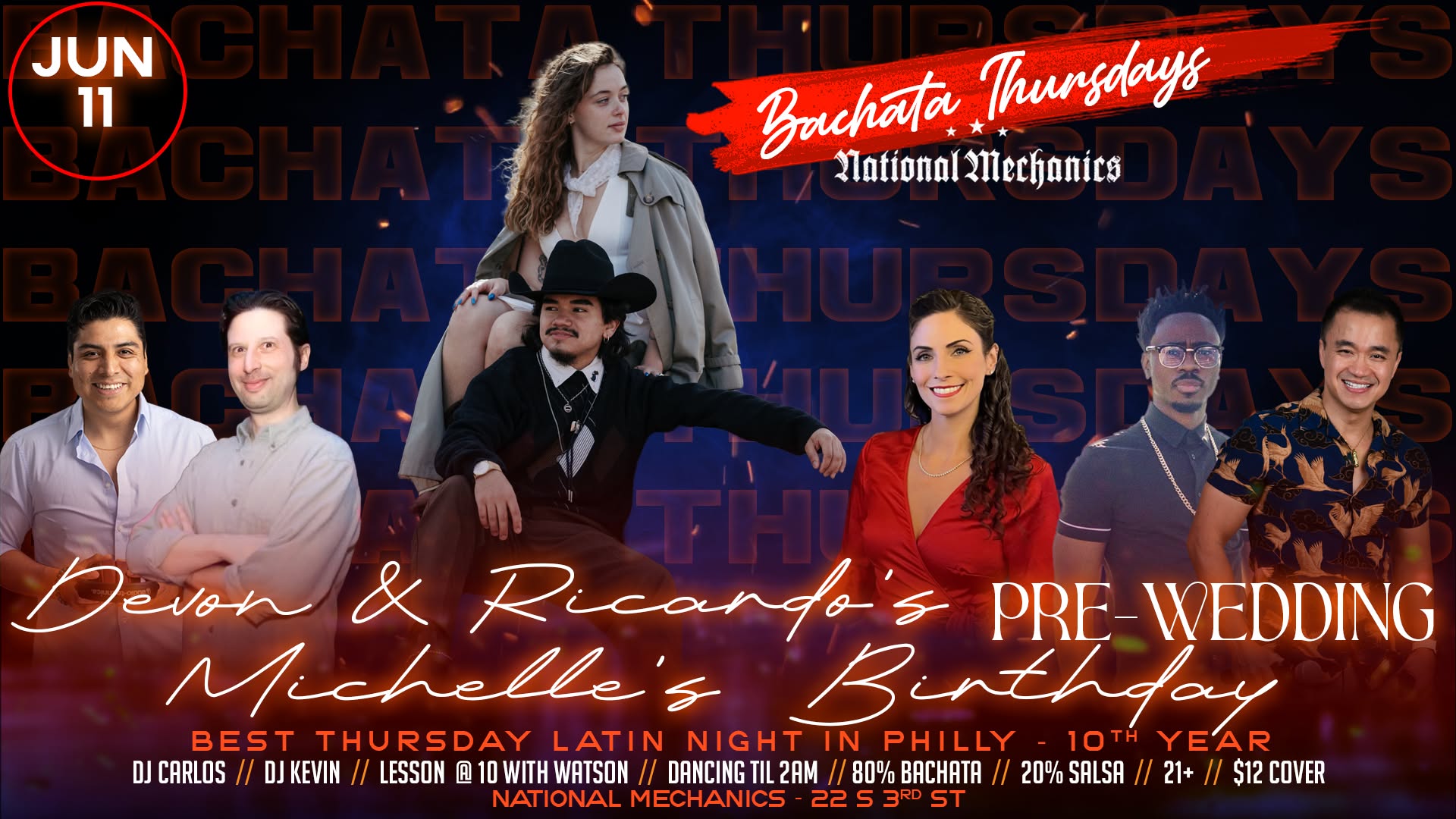 Bachata Thursdays - JUNE 11