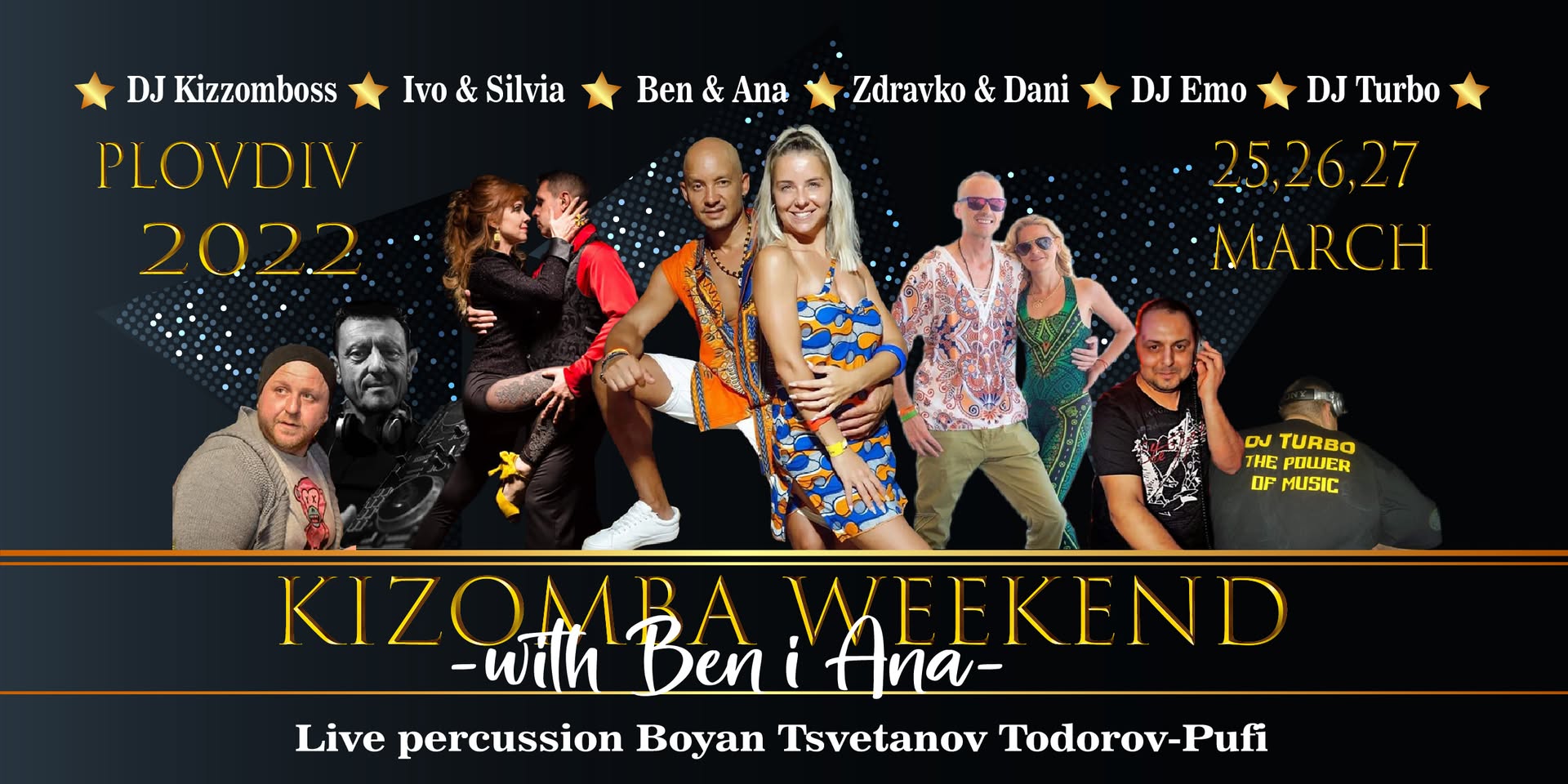 Kizomba weekend with Ben and Anna in Plovdiv