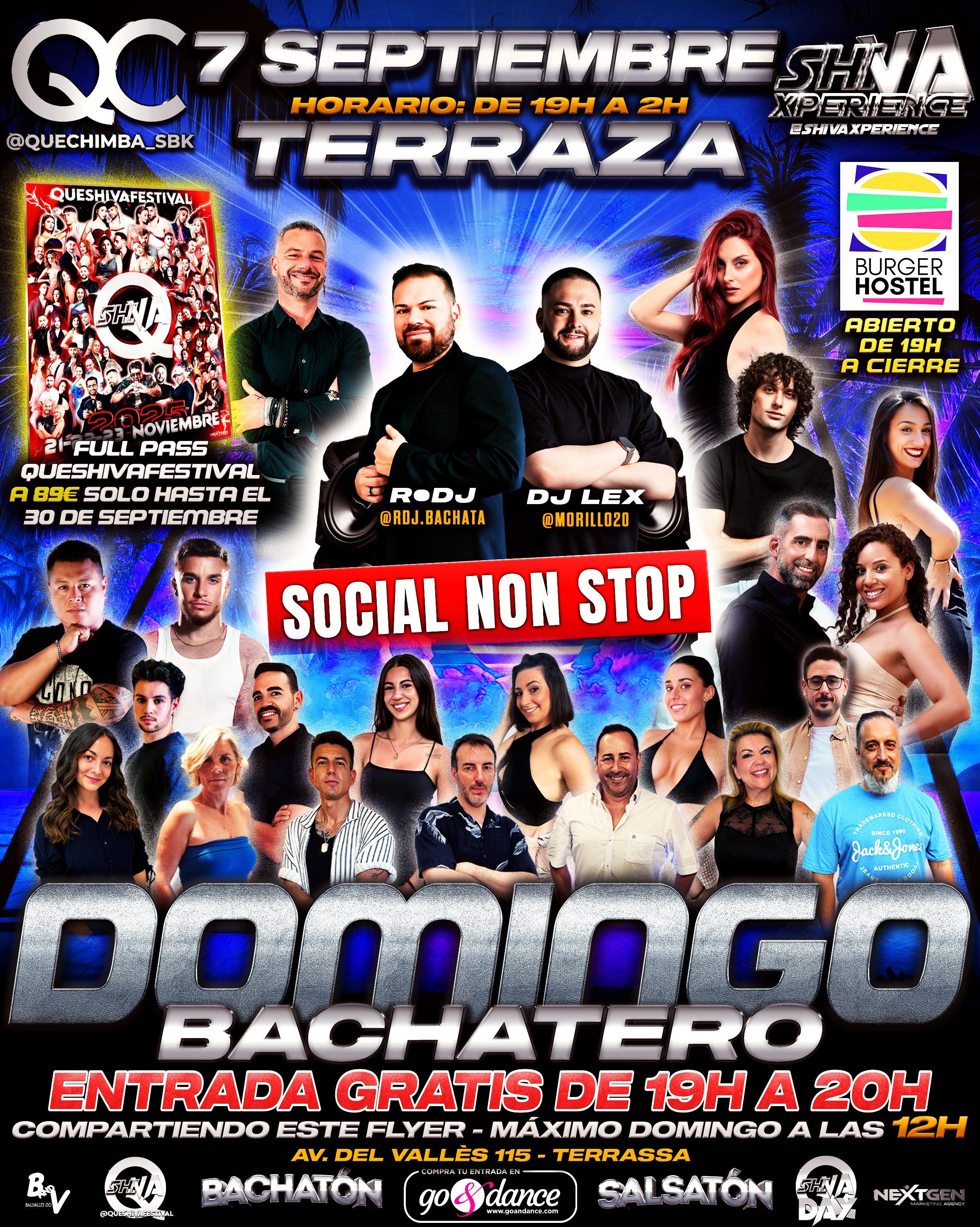 💥💥 TODOS LOS DOMINGOS TERRAZA BACHATERA QC x SHIVA 💥💥