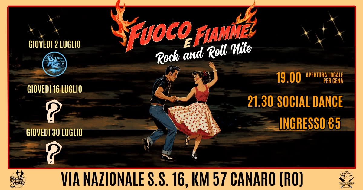 FUOCO e FIAMME - Rock and Roll Nite