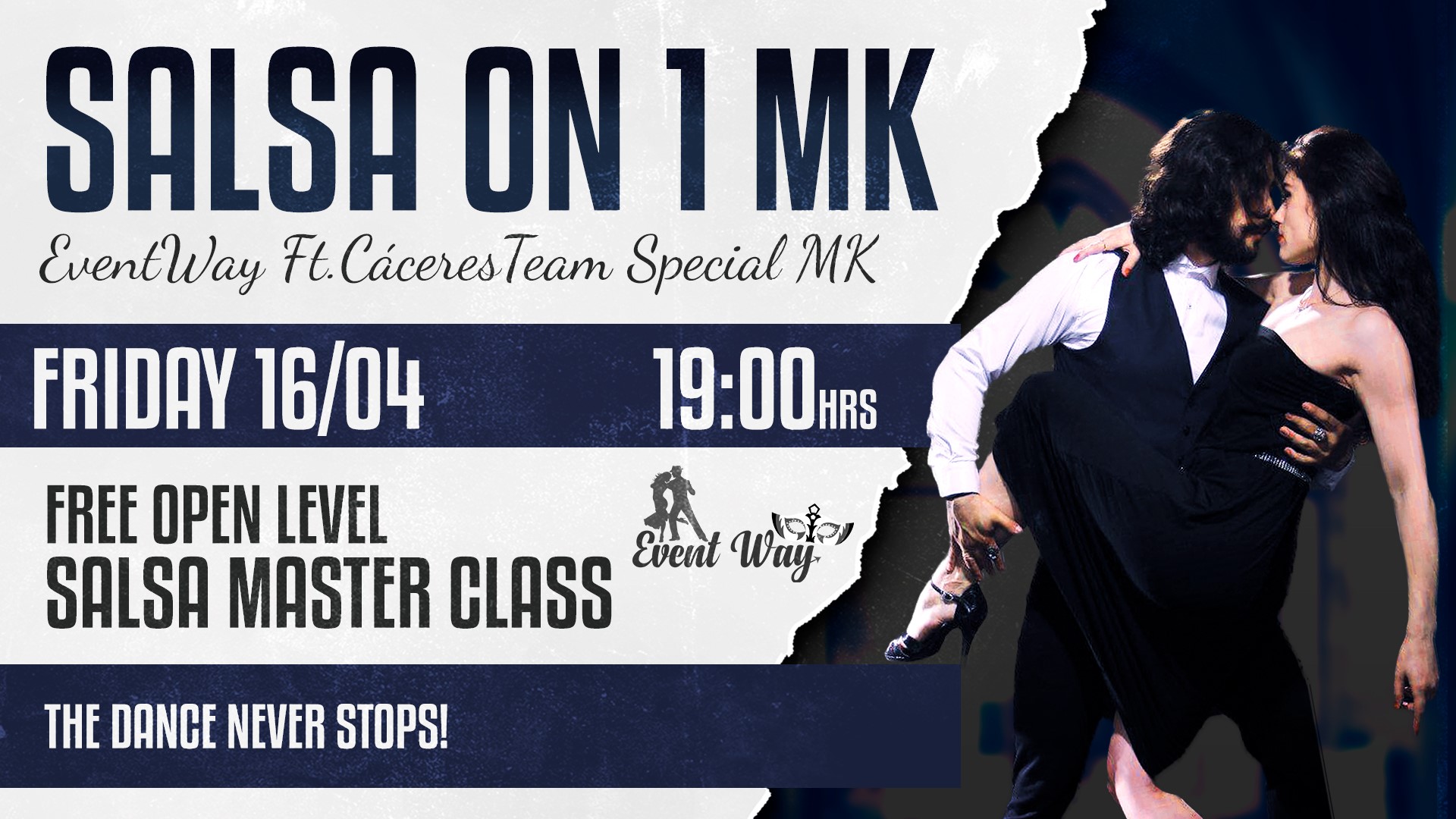 Special Free Salsa On 1 Masterclass
