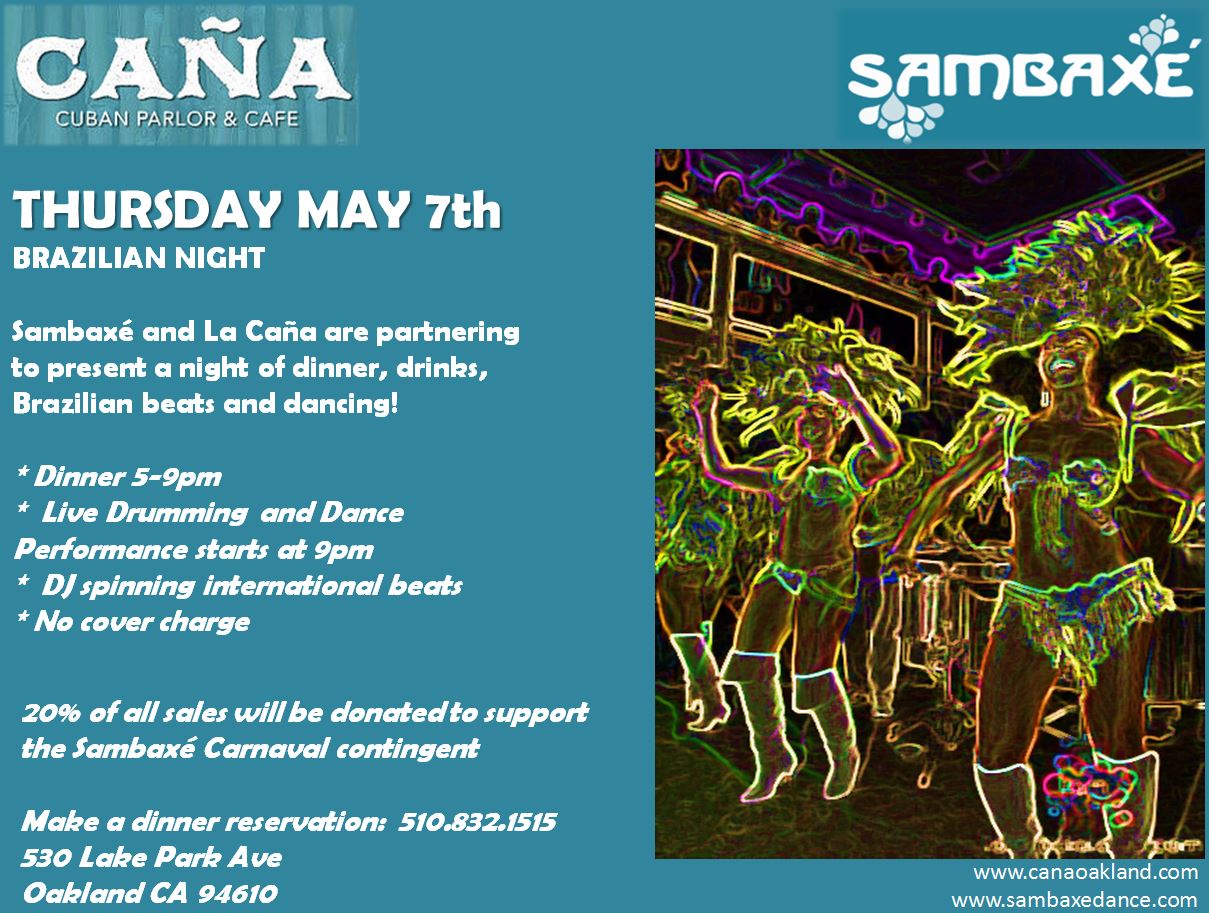 Sambaxe Fundraiser party at Caña