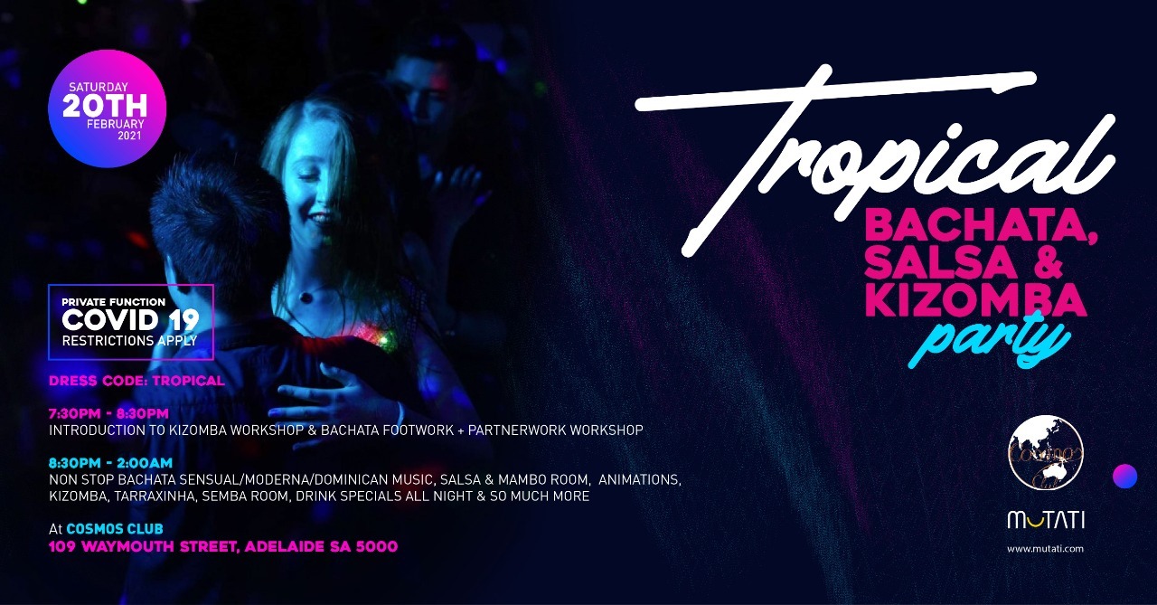 Tropical Bachata, Salsa & Kizomba Party