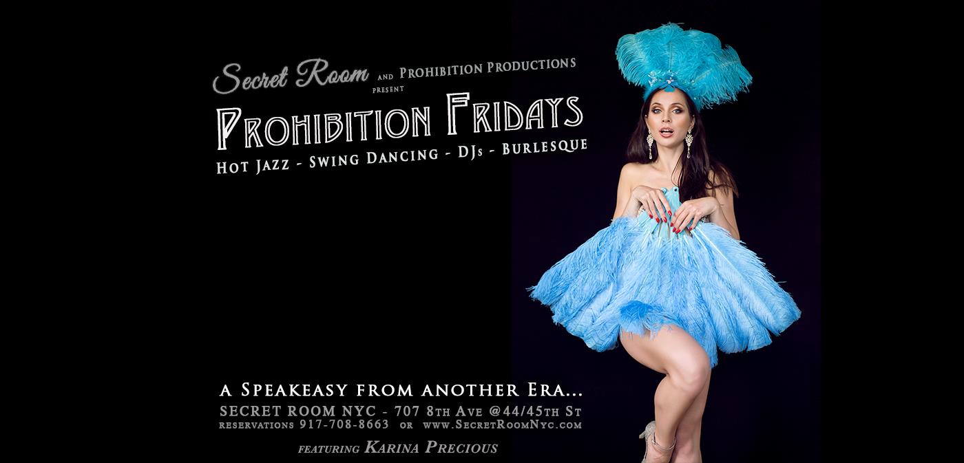 Prohibition Fridays (Valentine's Day Feb 14th)