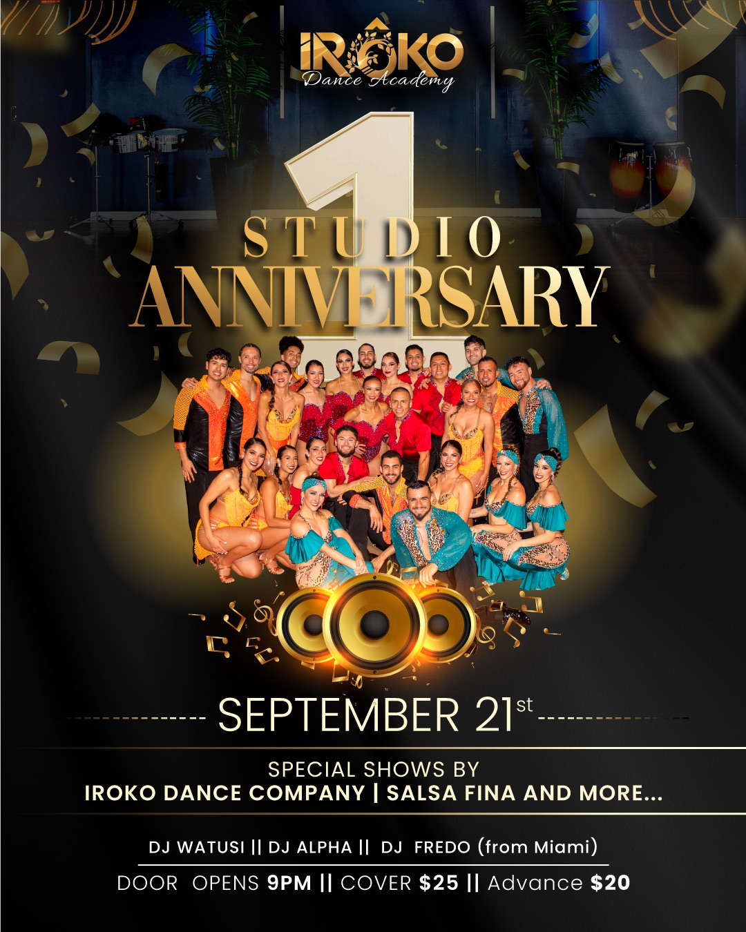 Irôko Studio 1st Anniversary Salsa & Bachata Social