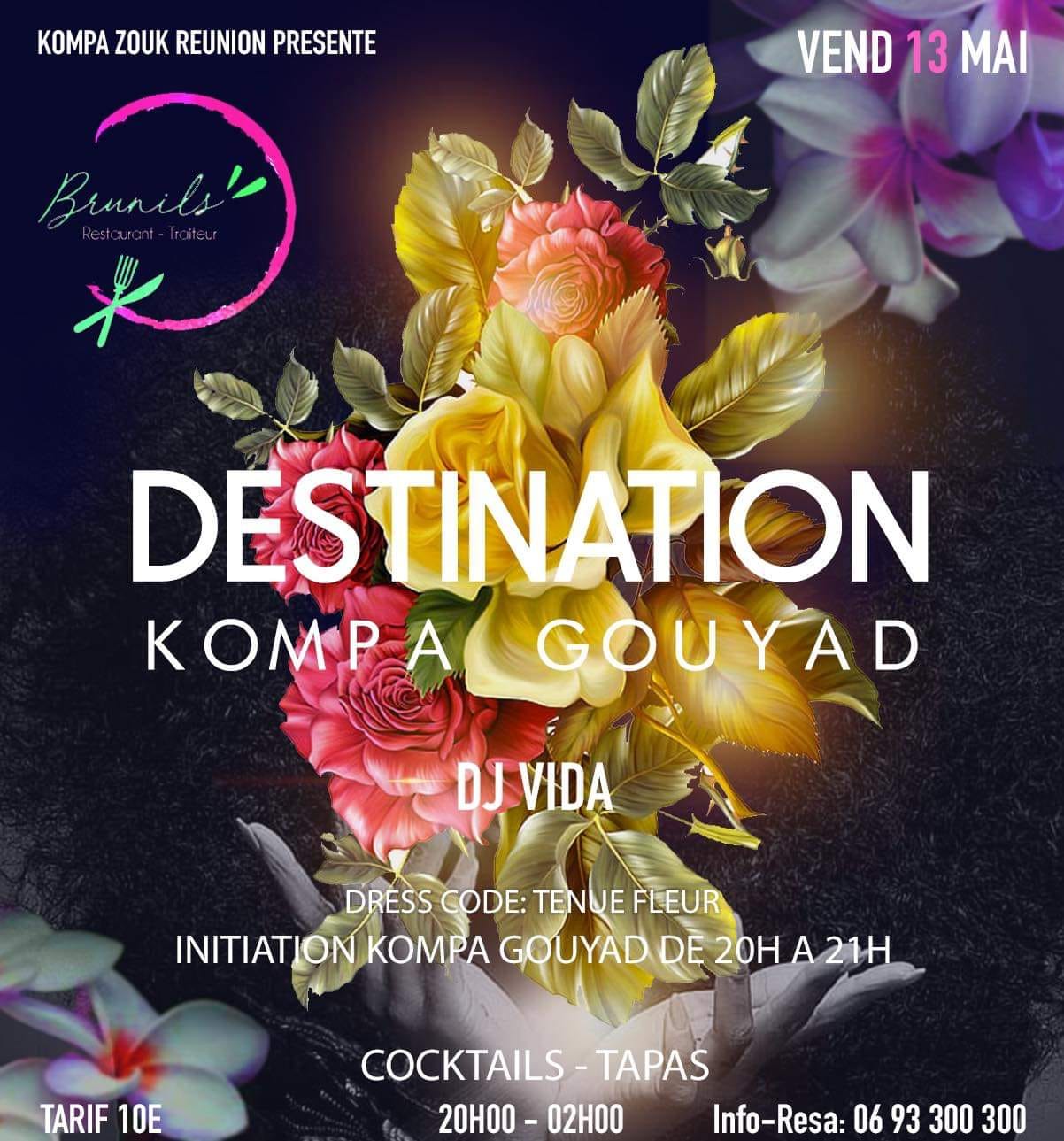 Destination Konpa Gouyad - Exotique Flower