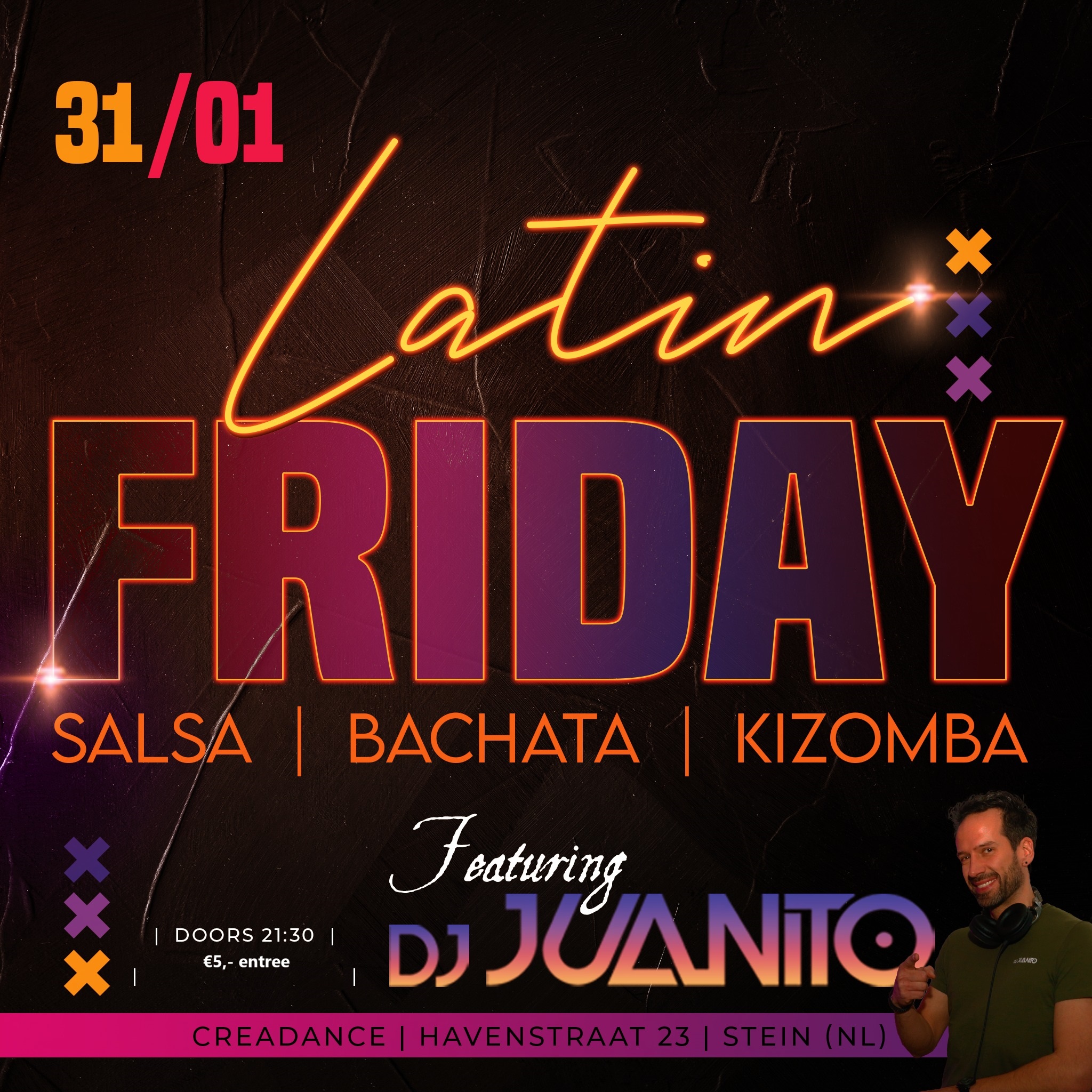 Latin friday - SaBaKiz social with DJ Juanito