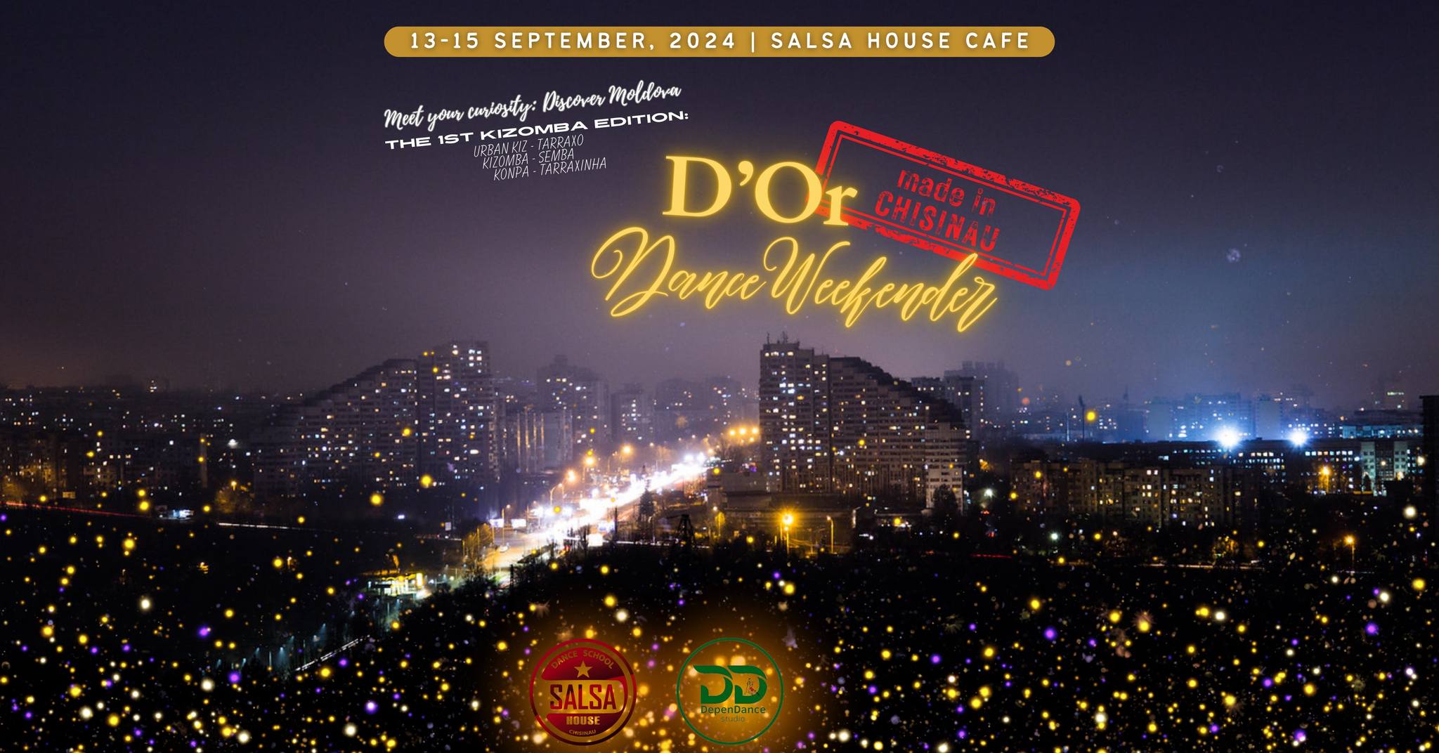 Chișinău D’Or Dance Weekender - 2024 1st Kizomba Edition