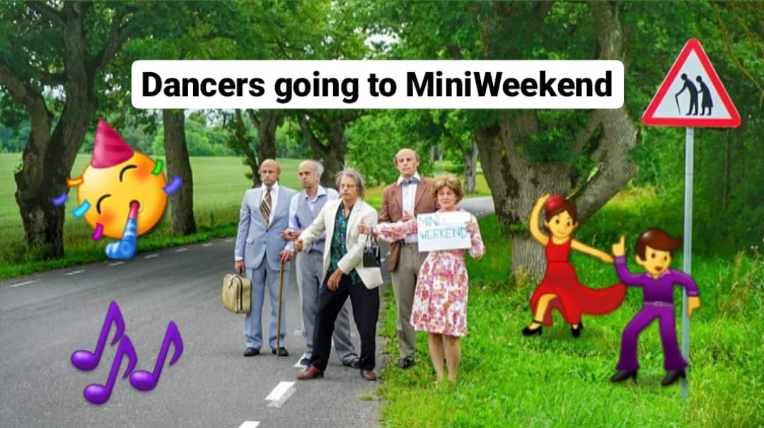 Dancers going to open-air MiniWeekend, July 24-26