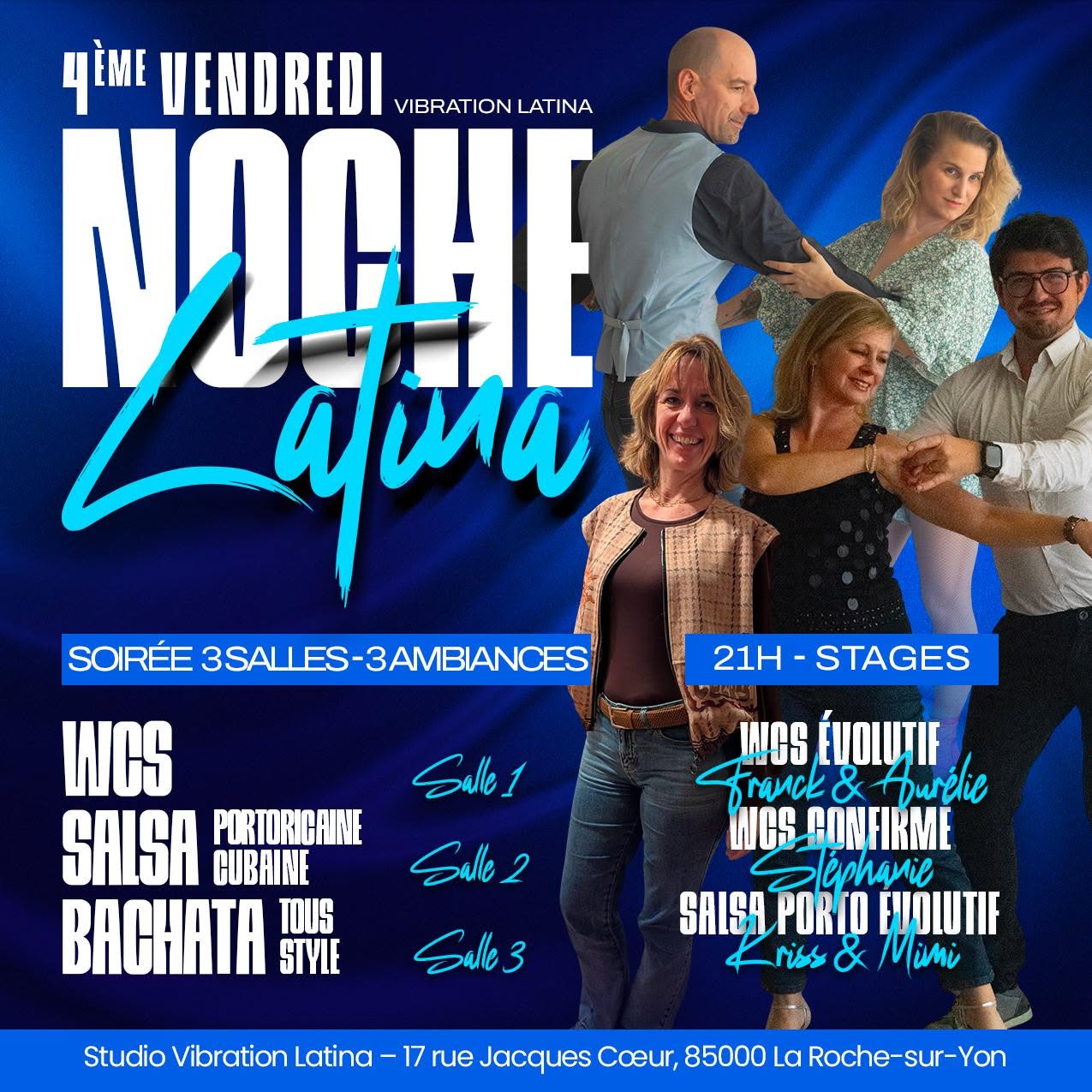NOCHE LATINA - WCS & SALSA PORTO