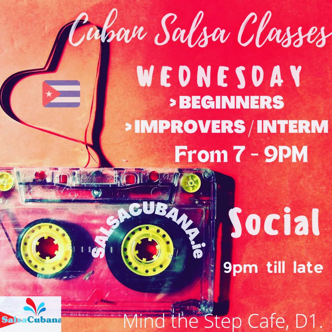 Cuban Salsa classes at Mind the Step café Dublin 1