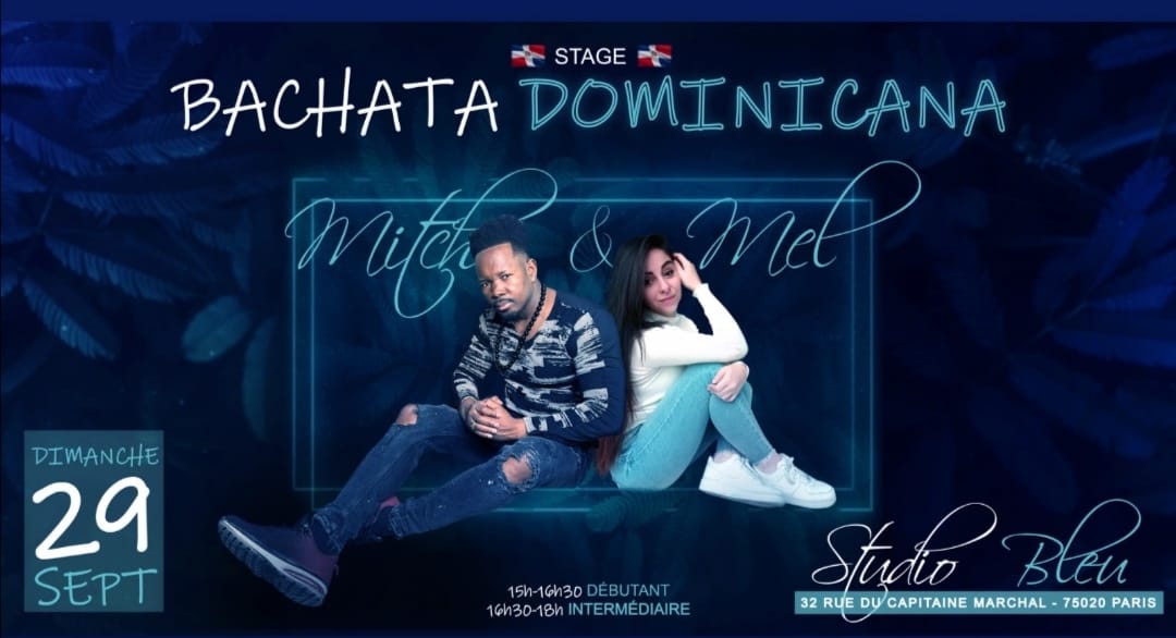 🇩🇴 STAGE DE BACHATA DOMINICAINE 🇩🇴 style fluide by Mitch & Mel