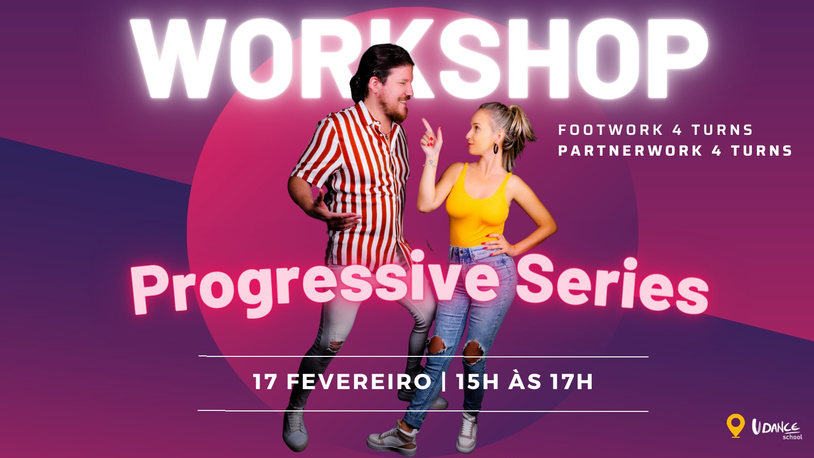 Progressive Series Salsa Footwork & Partnerwork 4 Turns