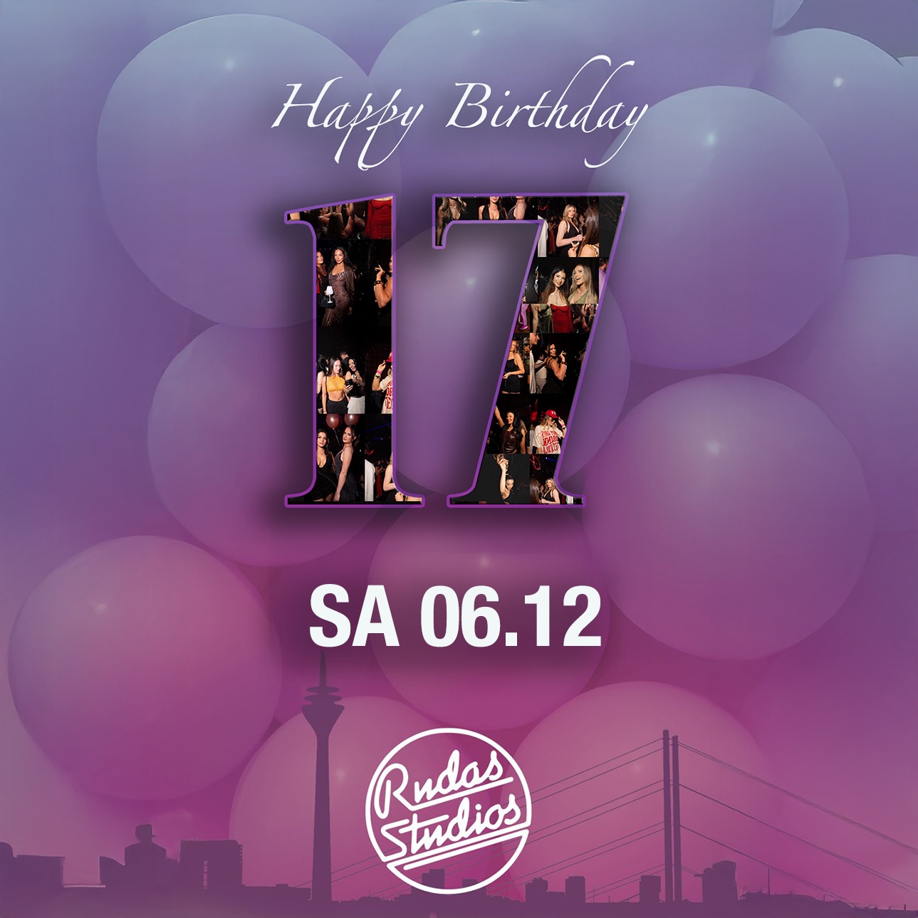 Rudas Studios Birthday - 17 Years SA 06. Dez