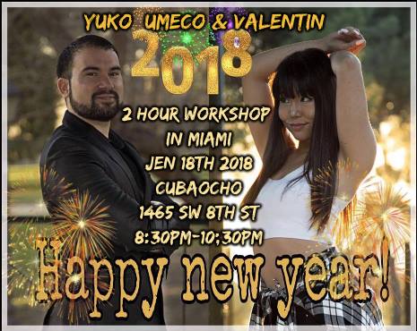 Special Workshop Sensual Bachata, by world champions from Spain