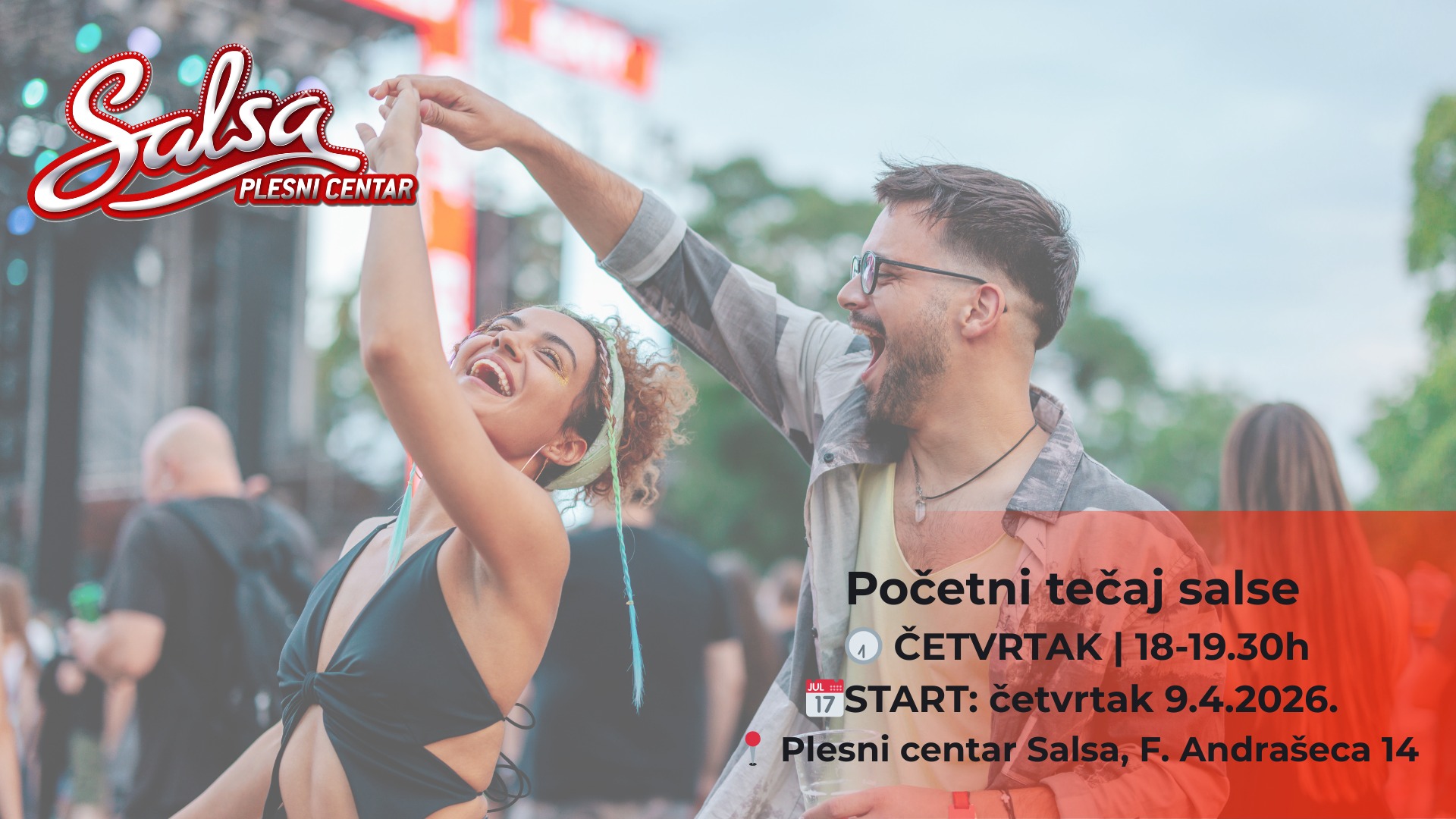 Zapleši salsu - tečaj za početnike