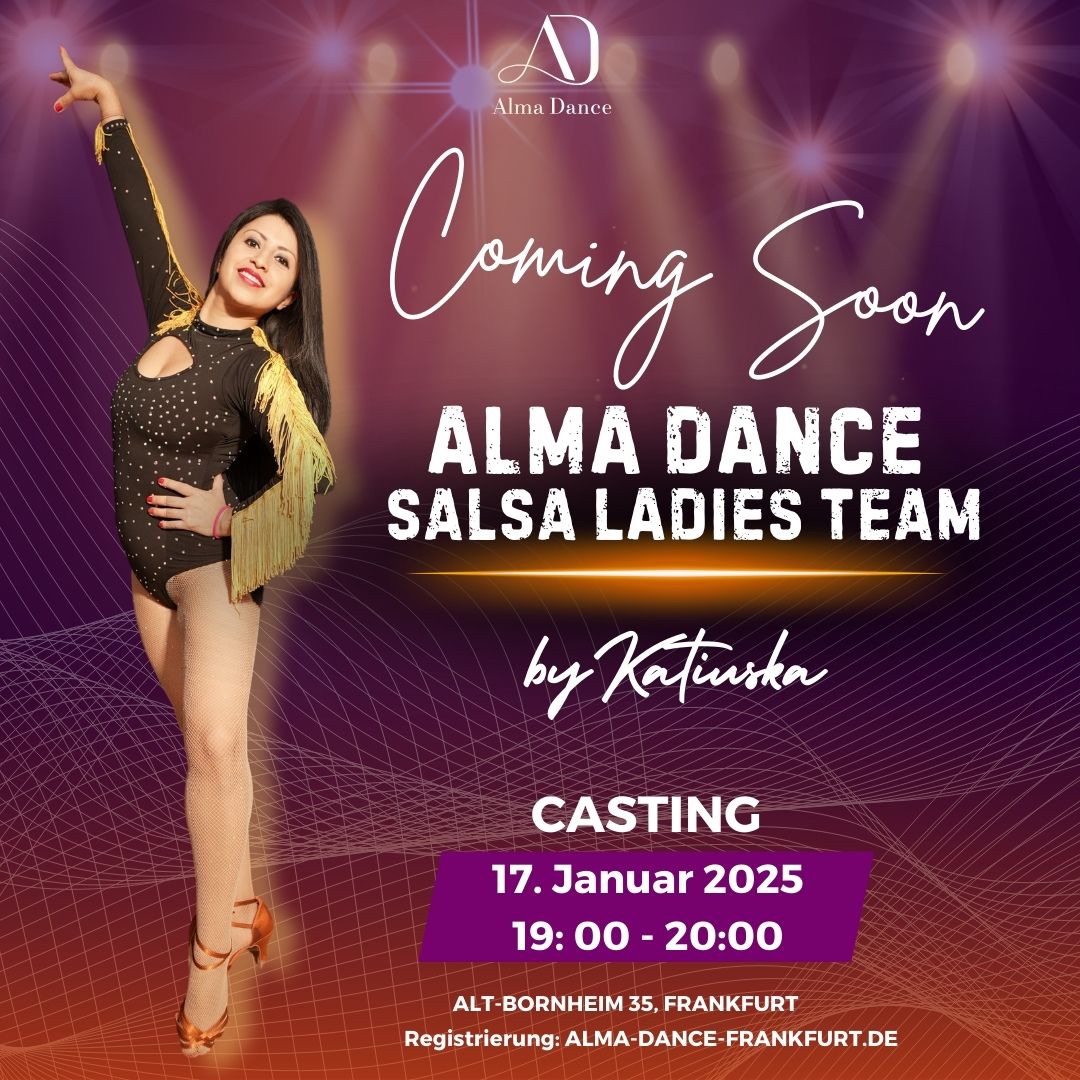 Salsa Ladystyling Show Team Casting by Katiuska - Alma Dance Frankfurt
