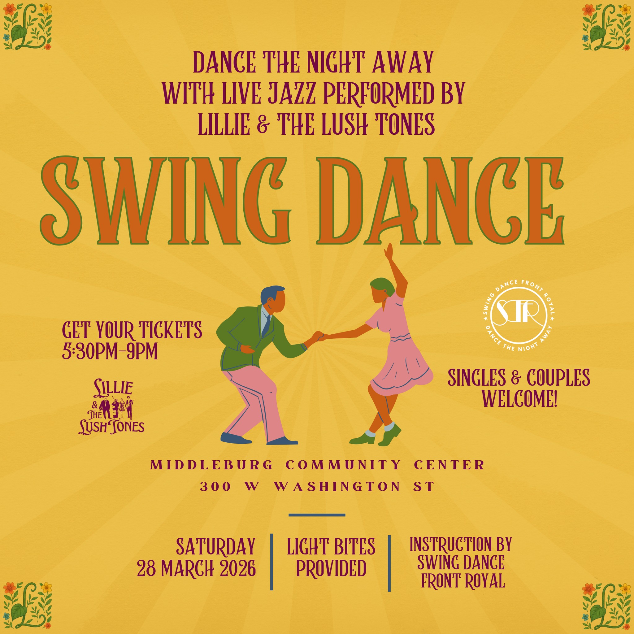 Swing Dance w Live Jazz Band