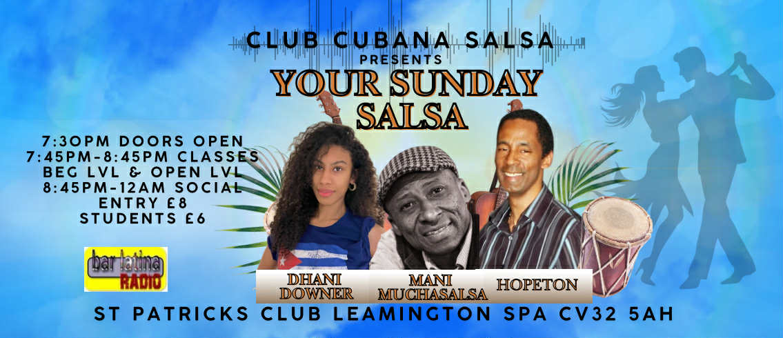 KLUB CUBANA Y BACHATA DOMINGOS FIESTA