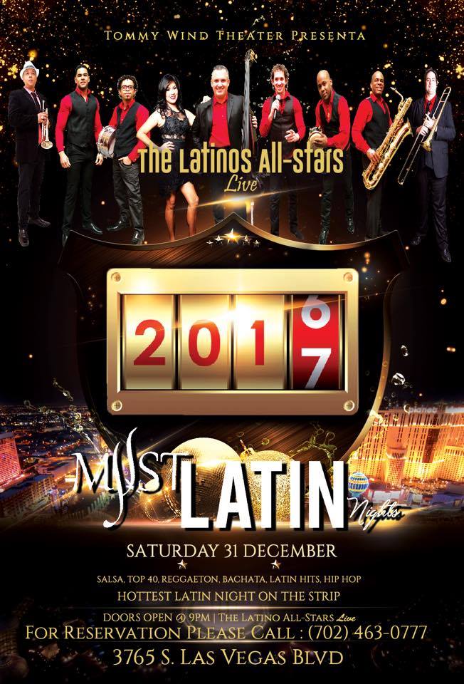New Year's Eve Live Salsa at The Tommy Wind Theater