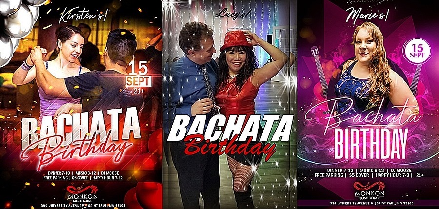 Kirsten, Lucy, & Marie's Bachata Birthday!