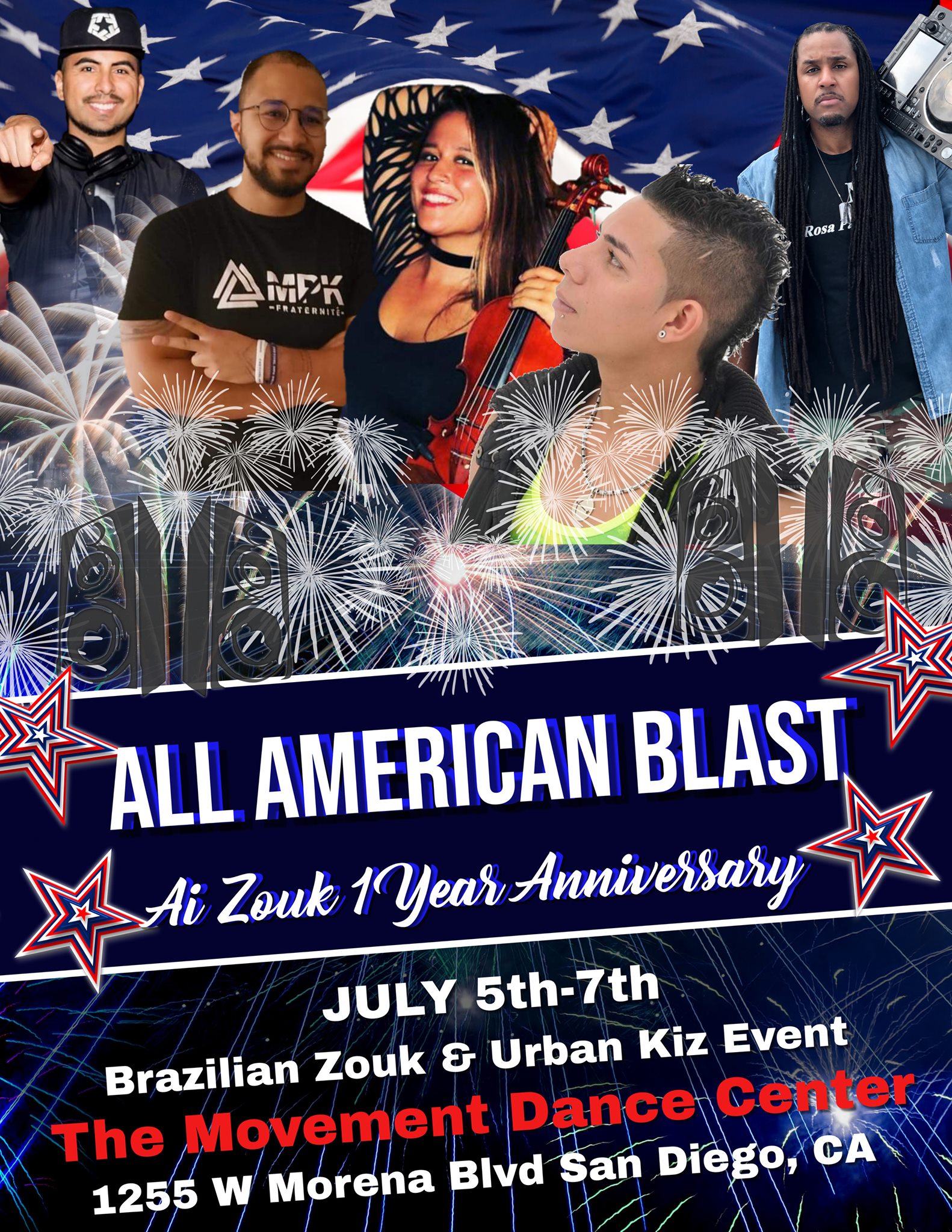 Ai Zouk - 1 Year Anniversary All American Blast Event