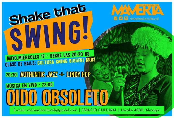 SHAKEthatSWING! ☆ CulturaSwing + Jivers! ☆ Mier10Mayo