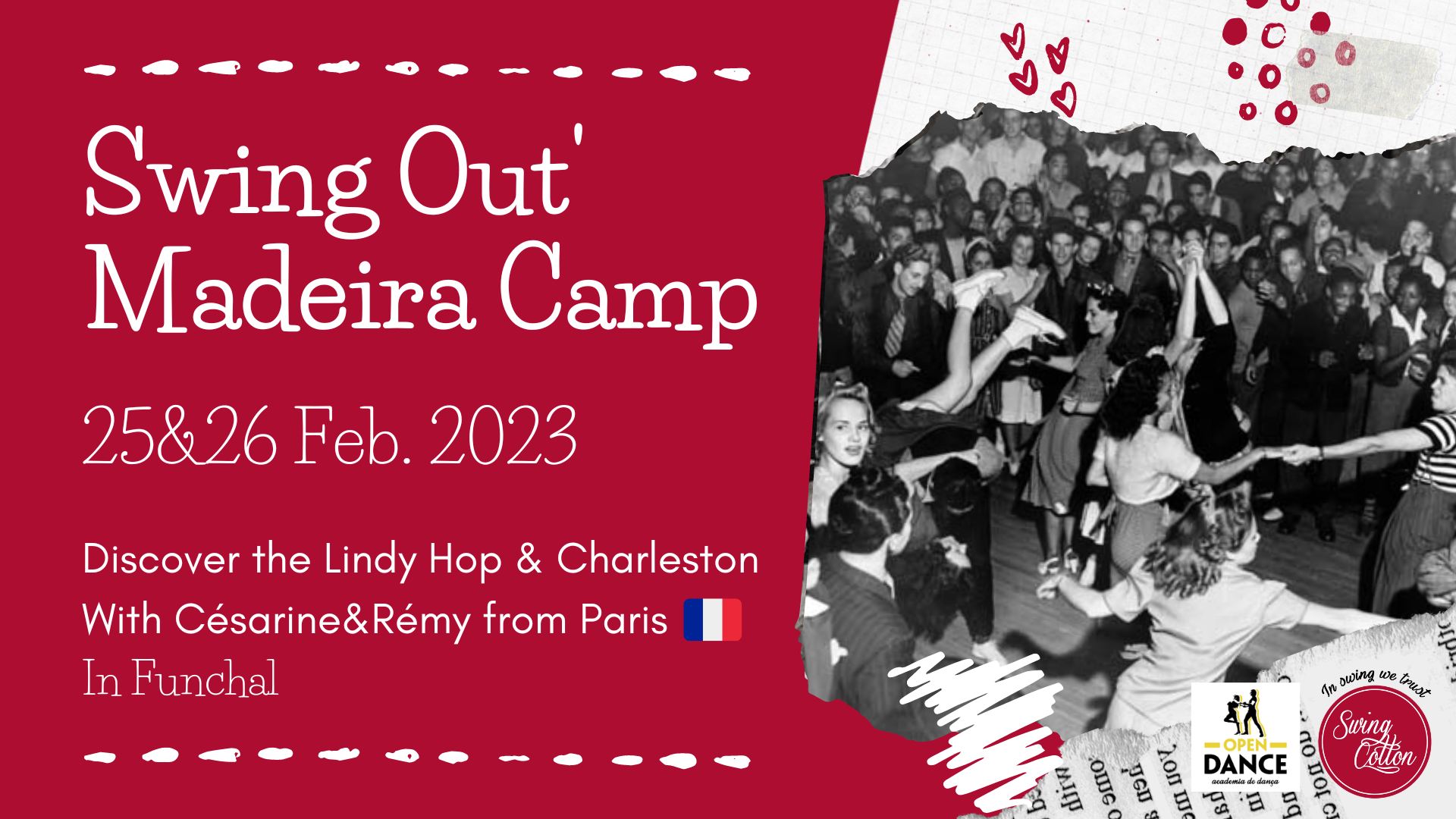 Swing Out Madeira Camp'
