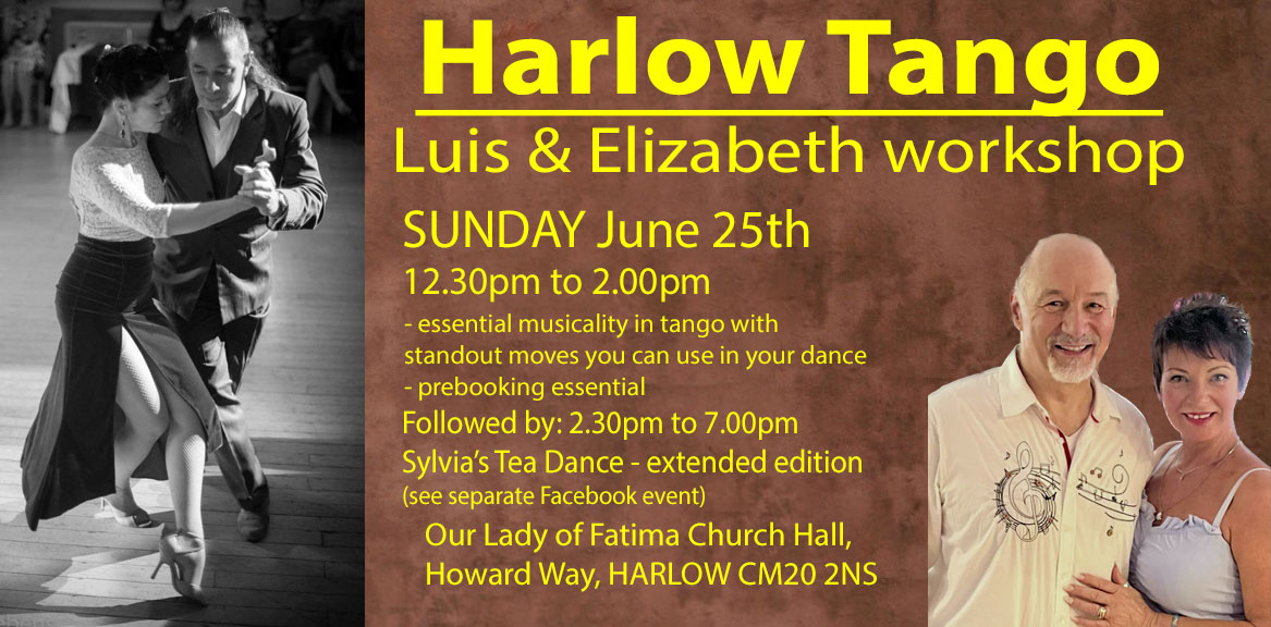 Luis & Elizabeth Workshop - Musicality plus Standout Moves