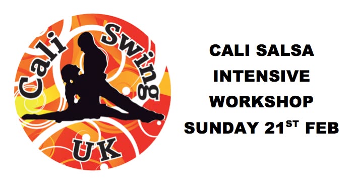 Cali Salsa Workshop on Sunday 21st Feb, with Cali Swing