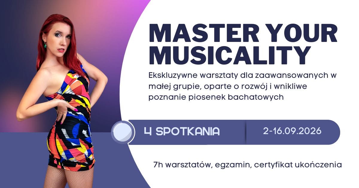 MASTER YOUR MUSICALITY - 4 spotkania egzamin certyfikat