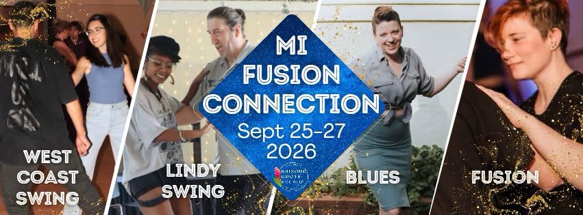 MI Fusion Connection 2026: Lindy, West Coast Swing, Blues, & Fusion