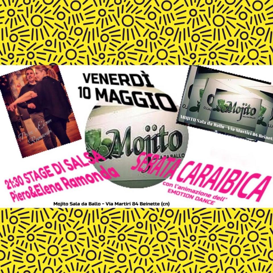 Mojito Serata Caraibica