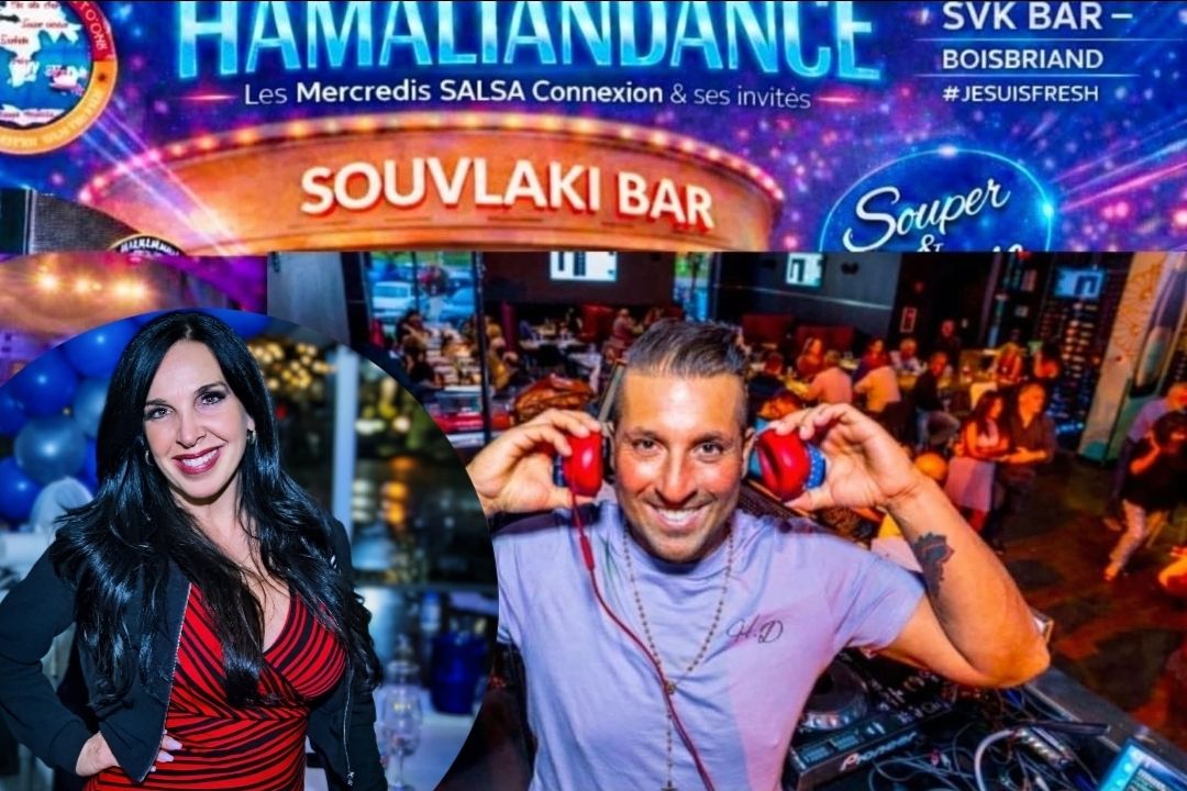 Les Mercredis SALSA CONNEXION AVEC HamalianDance Souvlaki bar boisbriand