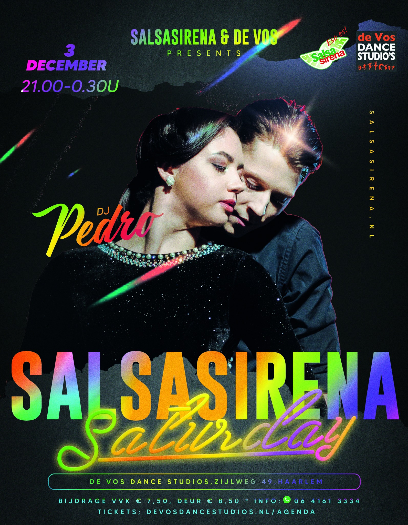 CANCELLED SalsaSirena Saturday @ de Vos Dance Studios