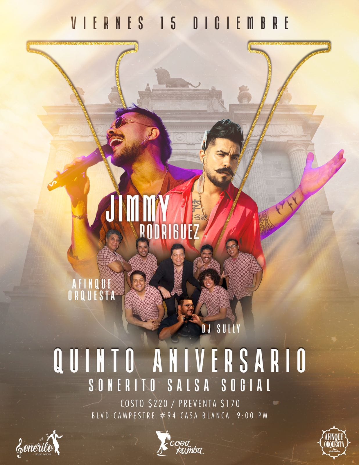 Concierto Jimmy Rodríguez y la Orquesta Afinque