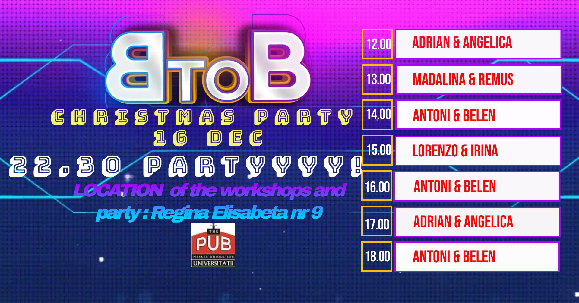 BtoB Christmas Party 16 Dec 2023