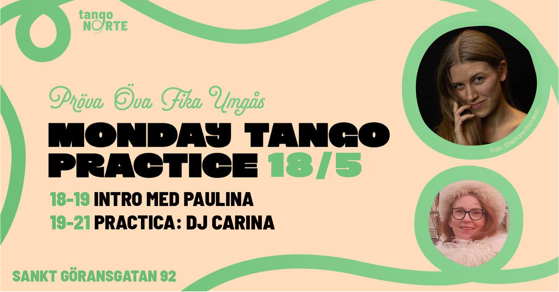 MONDAY TANGO PRACTICE