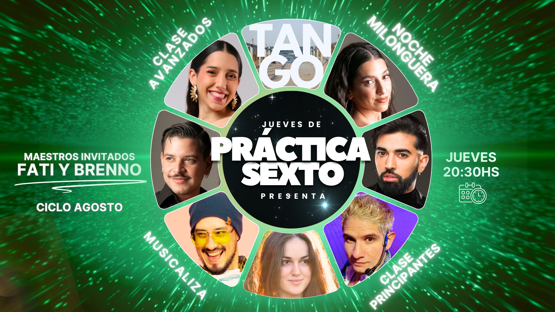 🔥Este jueves 14 de agosto Práctica Sexto llega con un programa espectacular ❤️
