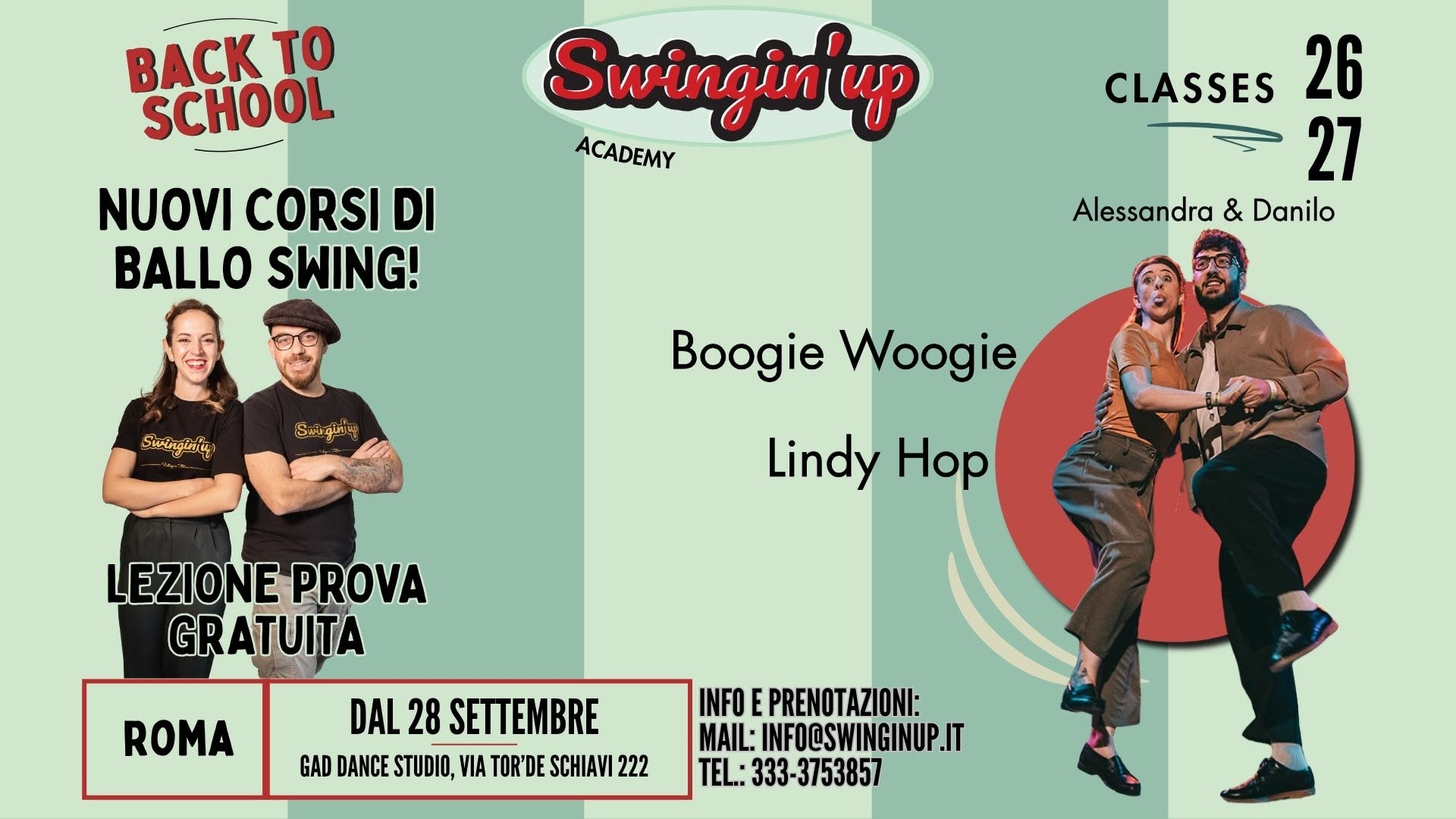 Nuovi corsi Swingin'up 2026 2027_ROMA [Centocelle]
