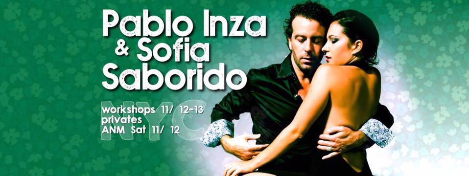Pablo Inza & Sofia Saborido NYC 12-13 Nov Workshops