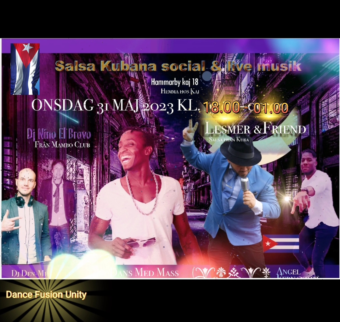 Lesmer & Friends - Salsa Kubana social & live musik