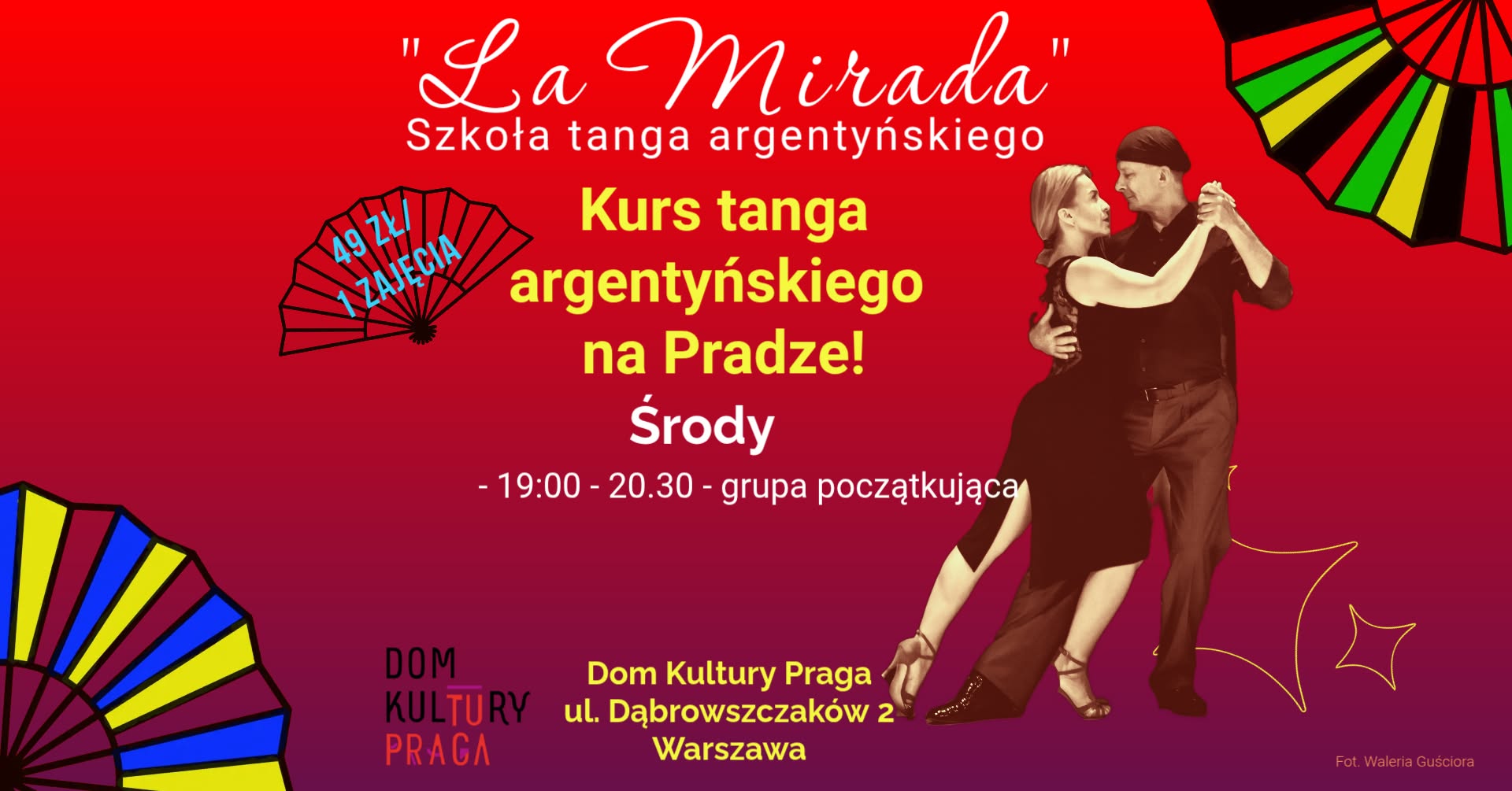 Kursy tanga argentyńskiego w Domu Kultury Praga!