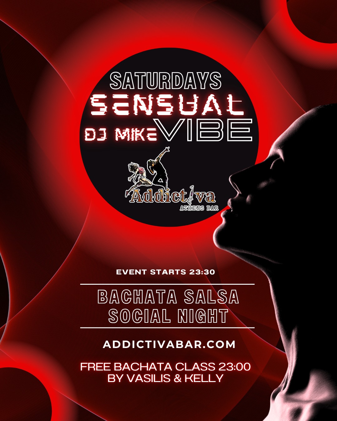 Sensual Vibe Saturdays Bachata Social Dancing Night