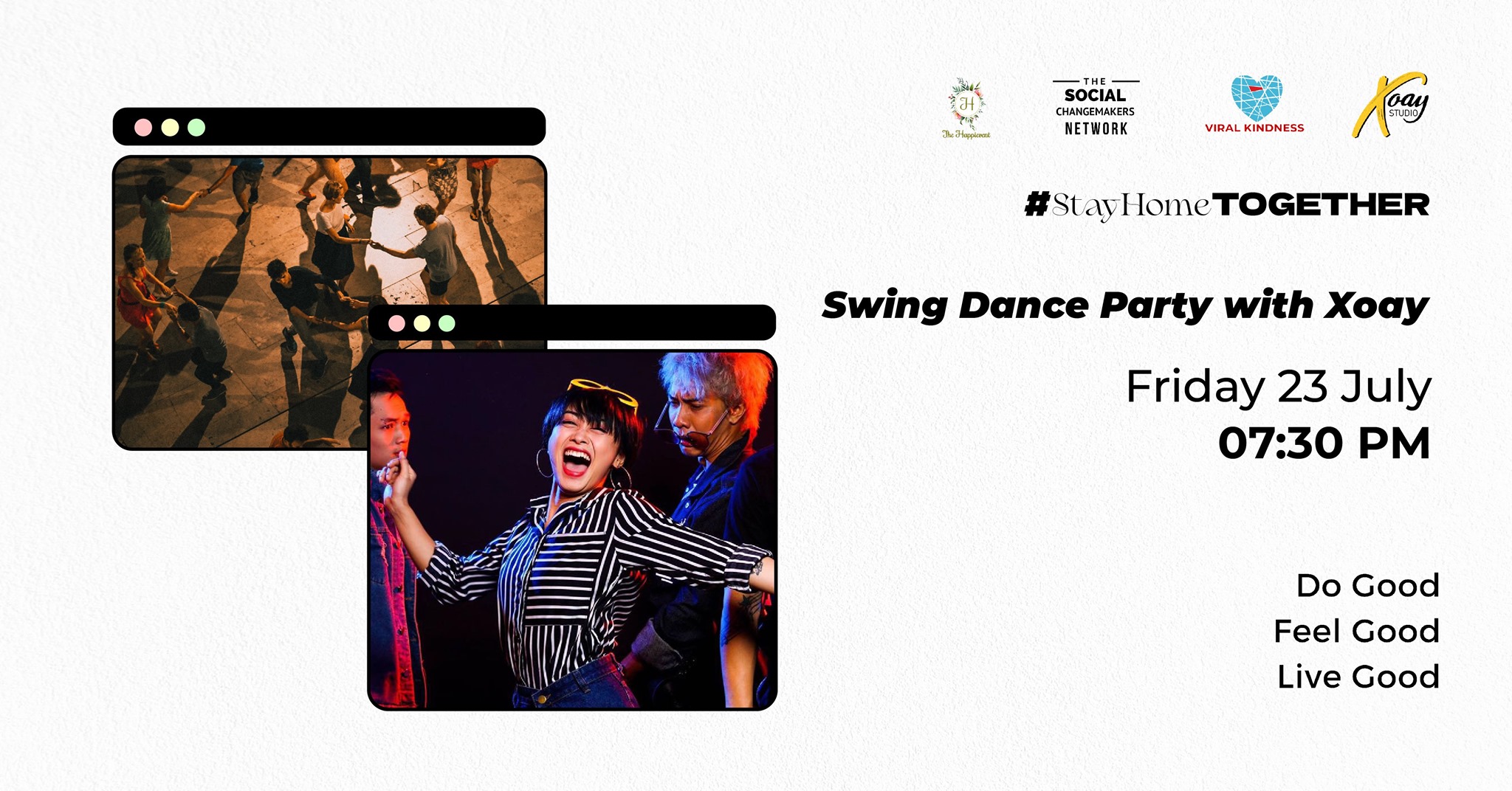 #StayHomeTOGETHER - Swing Dance Party with Xoay