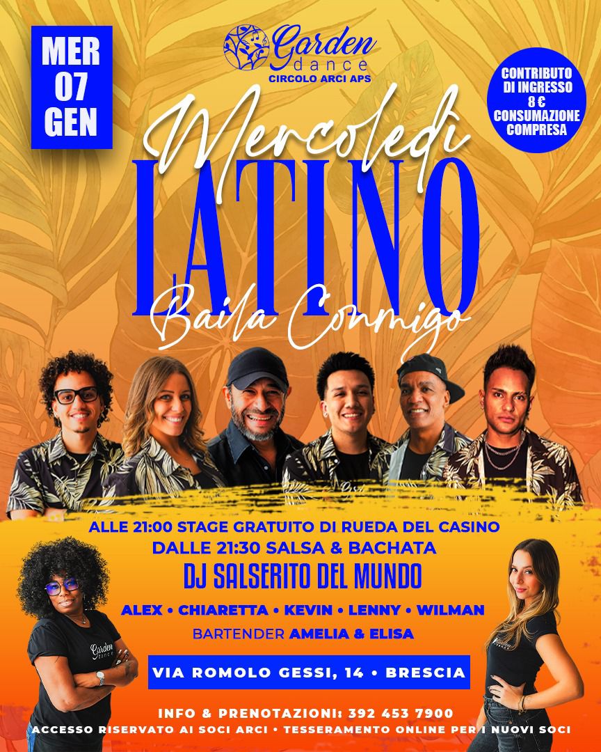 MERCOLEDI LATINO