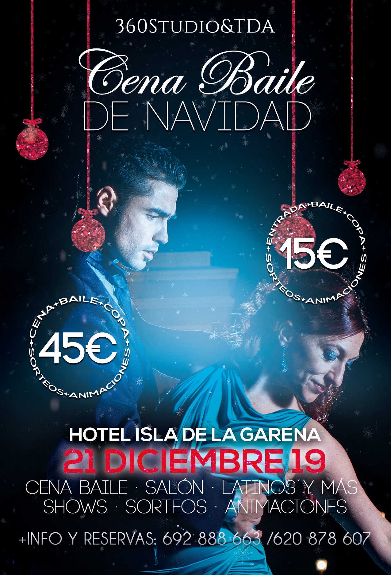 Cena Baile de Navidad - 360Studio&TDA